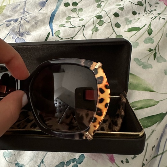 Roberto Cavalli Leopard Sunglasses main image 4